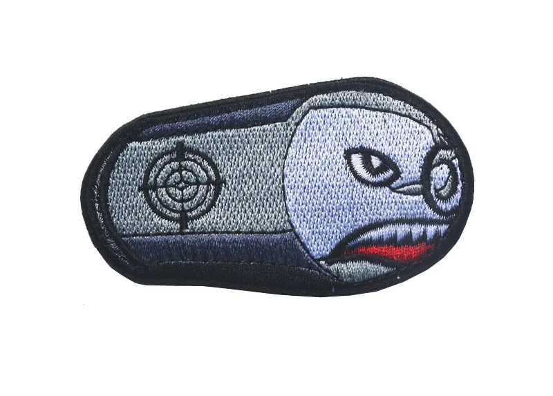 3D Angry Flight Bullet классная вышитая нашивка 556 F bomb Тактическая Военная эмблема значки