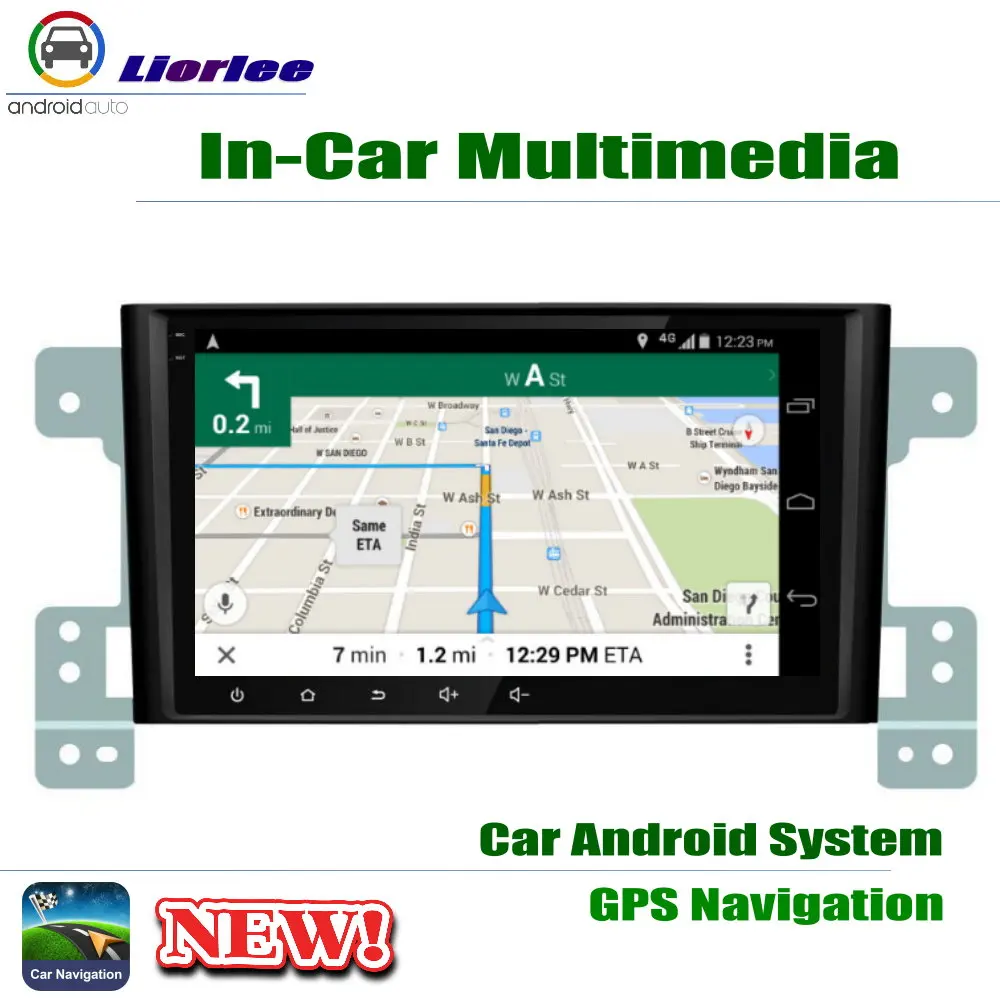 Flash Deal Car Android Player 8" IPS Screen For Suzuki Grand Nomade / Grand Vitara 2005~2017 Car GPS Navigation Radio SD USB Stereo WIFI 2