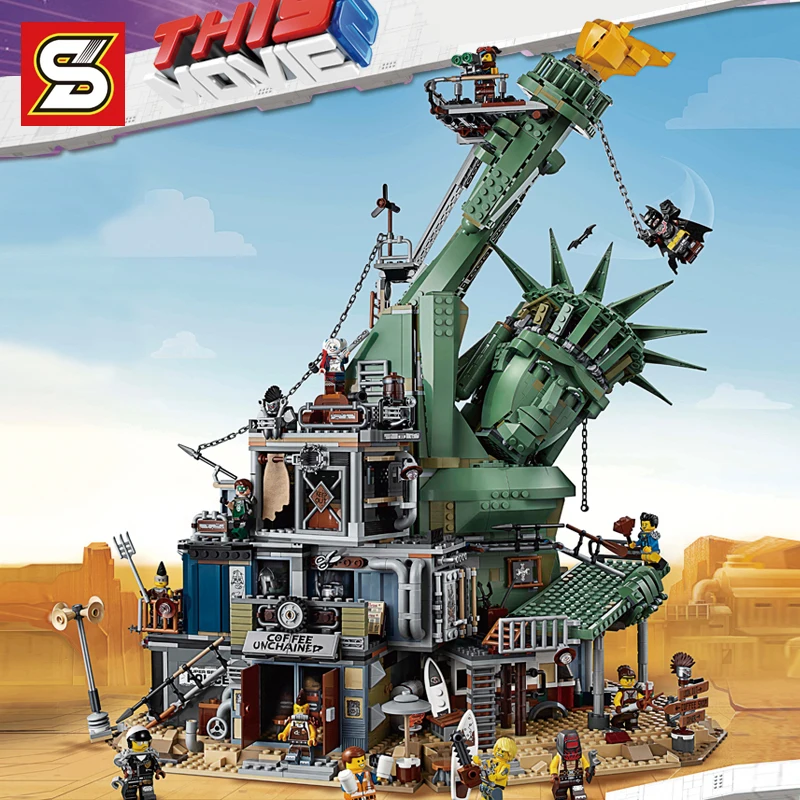 

Legoed 70840 Welcome to Apocalypseburg Movies Figures Model Building Blocks 3178 Pcs Bricks Kids Birthday Gifts Toys For Childre