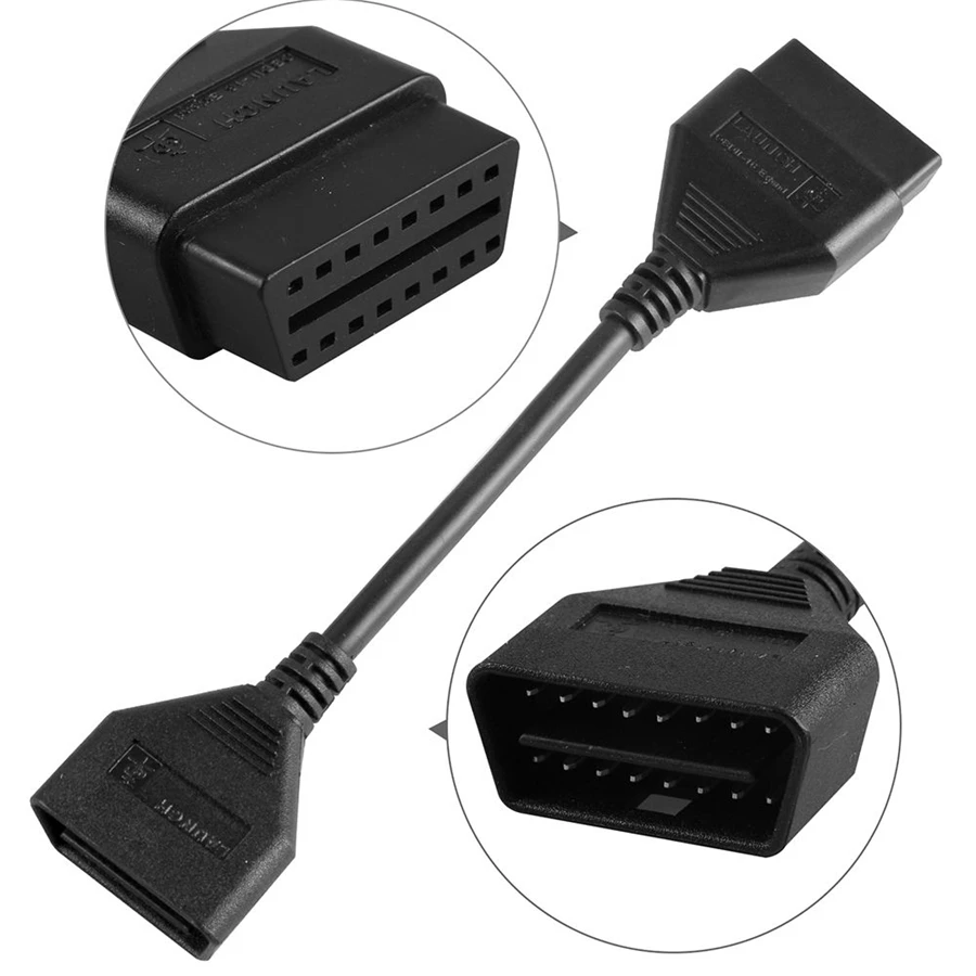Prix pour 100% D'origine Lancement OBD2 Câble D'extension pour X431 IDIAG/5C/V/GOLO étendre obdii câble Livraison Gratuite Prix pour 100% D'origine Lancement OBD2 Câble D'extension pour X431 IDIAG/5C/V/GOLO étendre obdii câble Livraison Gratuite