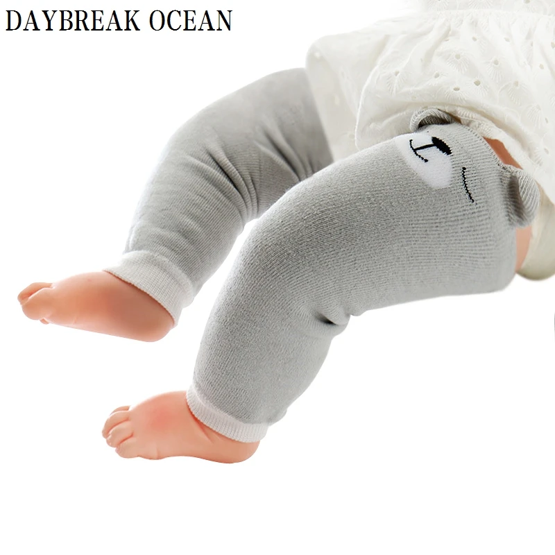 

New 0-3Y Toddler Kids Kneepad Protector Soft Thicken Terry Oversleeve Safety Crawling Baby Leg Warmers Well Knee Pads For Child