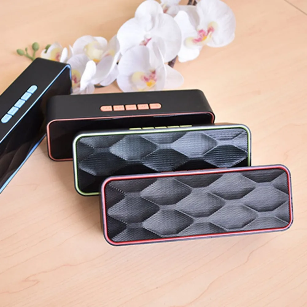 S211 портативный открытый Bluetooth динамик HD стерео Колонка для басов Беспроводная