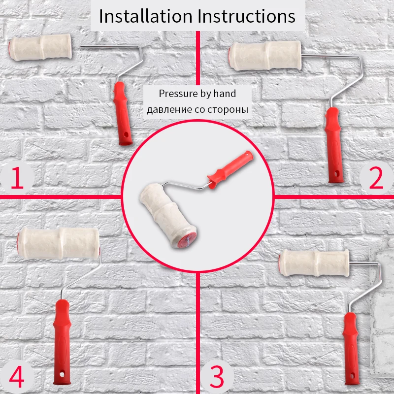 20*7 см Рисунок краска ролик полиуретановая краска Наборы инструментов высокая прочность Защита окружающей среды штамп ролик декоративные стены использования