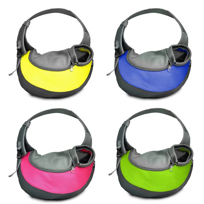 1pc Puppy Pet Carrier Front Pack Dog Cat Bag Travel Single Shoulder