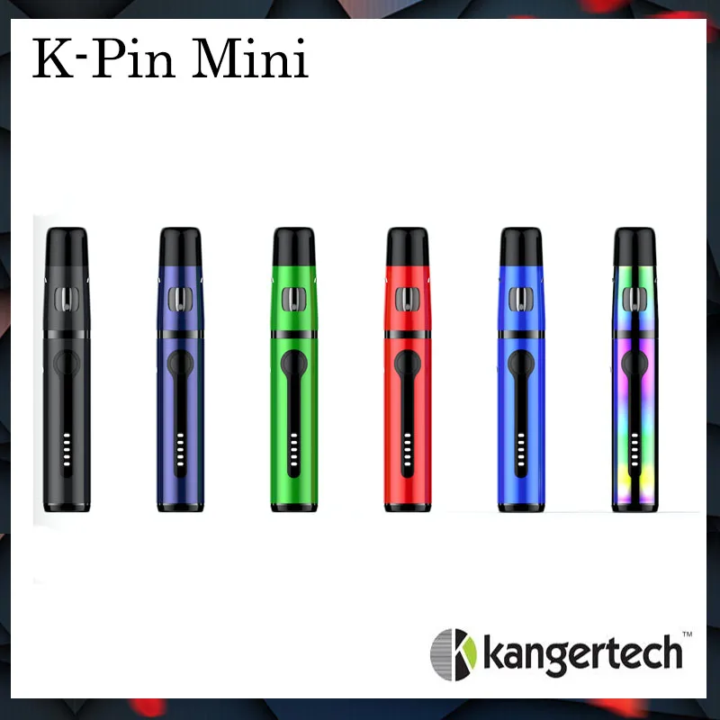 Оригинальный Kanger K-Pin мини все-в-одном стартовый набор 2 мл бак с 1500 мАч встроенный