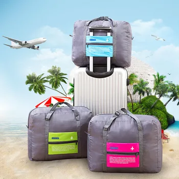 

Travel bag travel Luggage Weekend big foldable Nylon trolley backpack travel duffle bag set weekender For women and men