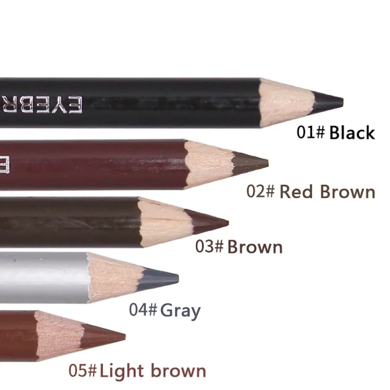 New 1PC Eyebrow Pencil Beautiful Professional Makeup Eyebrow Enhancer Durable Waterproof Long Lasting Dark Brown Eye Brow Pen New 1PC Eyebrow Pencil Beautiful Professional Makeup Eyebrow Enhancer Durable Waterproof Long Lasting Dark Brown Eye Brow Pen