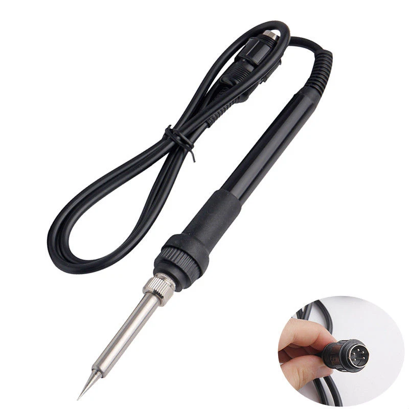 

936 Electric Soldering Solder Iron Station 5 pin 50w 24v Welding Hot Gun 24V 50W For hakko 936 907 8586 878 852D+ 853D 878AD