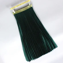 Металлическая яркая поверхность Плиссированное в стиле ампир юбка женская элегантная осень зима Однотонная юбка винтажная бархатная юбка длиной до щиколотки