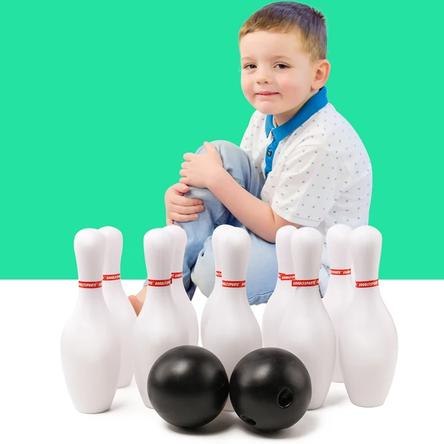 Best Offers 12PCS/set Inflatable Bowling Ball For Children Colorful Inflated Toys Kids Outdoor Plaything Beach Grassland Family Bauble