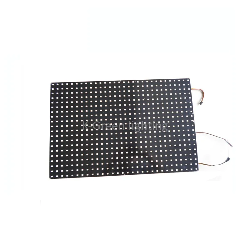 

5X APA102 RGB full color P20 600 pixels matrix fiber board plate screen display express free shipping