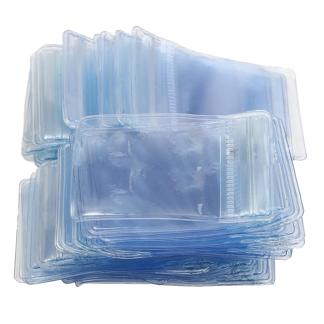 50 шт. 6x7 см ziplock Сумки Прозрачный поли мешок легко открываемые пластиковые маленькие сумки