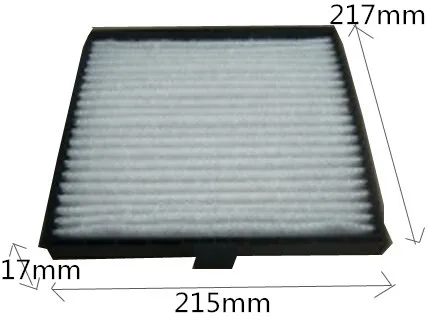 

Free Shipment 95981206 Factory Outlet Car Cabin Filter for Chevrolet 17*217*215mm