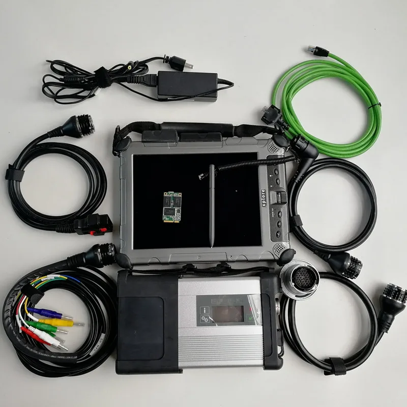 C5 with IX104 SSD V12. программное обеспечение DTS EPC для Mb Star C5 SD Compact 5 в 480 ГБ SSD и используется Xplore IX104 I7 8G для диагностики авто звезды - Цвет: C5 with IX104 SSD
