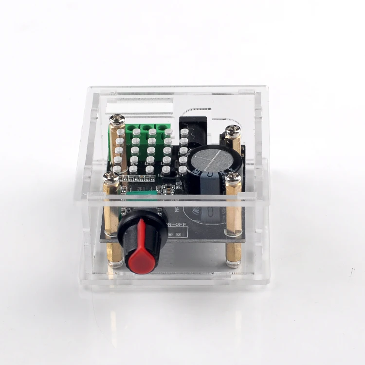 12 В Mini Hi Fi PAM8610 плата аудио стерео усилителя 2X10W двухканальный D Класс с