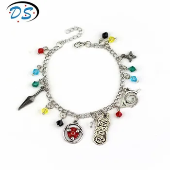 

Women Accessories Bracelet Naruto Bracelets Japan Anime Jewelry Link Chain Bangles Bracelets for Female Girls Gifts
