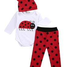 Осенний комплект одежды для маленьких мальчиков, Модный хлопковый комбинезон с длинными рукавами+ штаны+ шапка, комплект одежды из 3 предметов для новорожденных мальчиков