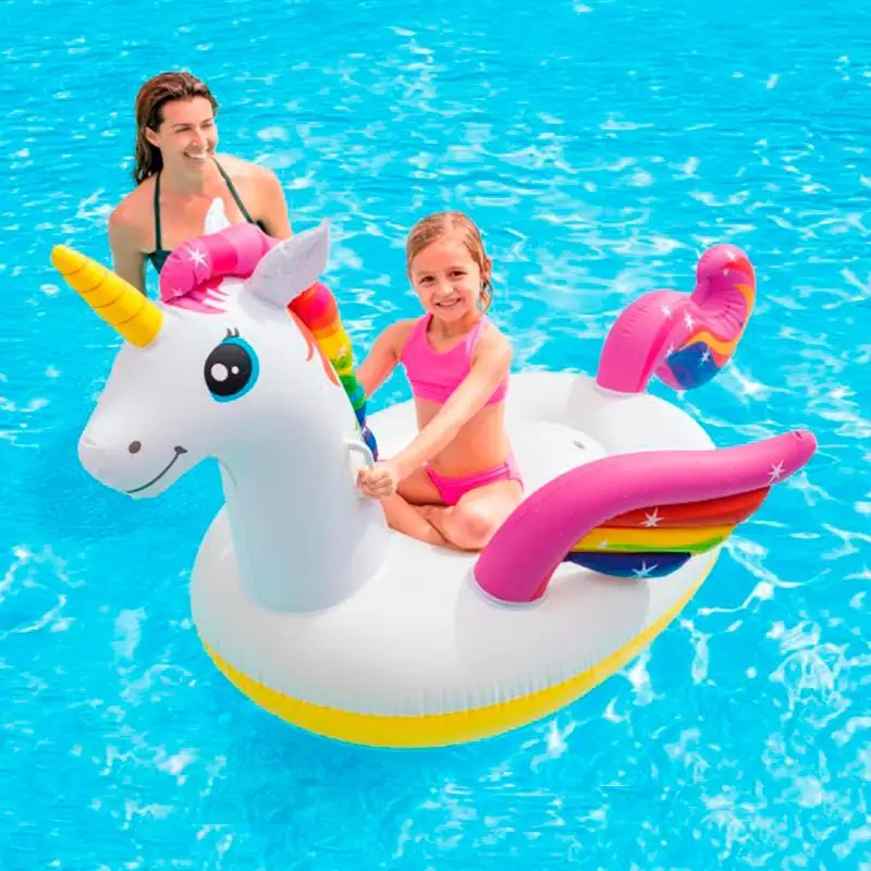 Unicorn Inflatable for adult and children. Mat Swimming Pool, Beach and Holiday. Toys water 200 cm