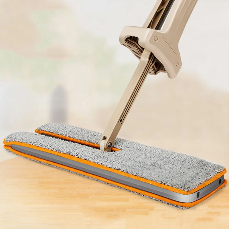 

MAGIC UNION Microfiber Double Side Flat Mop 360 Degree Rotating Cleaning Mop Telescoping Household Floor Cleaning Tools