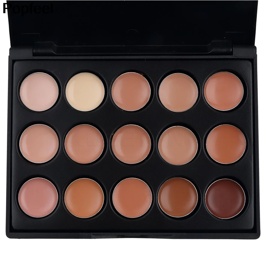15 Colors Concealer Palette Natural Professional Makeup Foundation