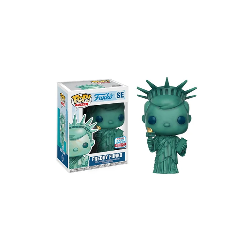 

Funko pop Freddy Statue Of Liberty Vinyl Figure Model Toy with IN Box for gift