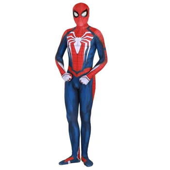 

Insomniac Games Spiderman Cosplay Costume Zentai Spider Man Superhero Bodysuit Suit Jumpsuits