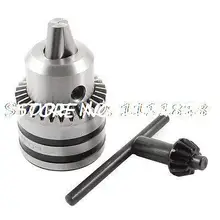 Серебряный Тон Черный 1-13 мм Емкость B16 Бурового Ключа Сверлильный Патрон+ Ключ