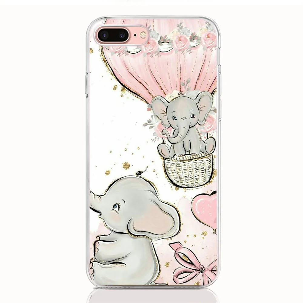 iphone wallet case Cho Iphone X XR XS MAX 4 4s 5 5s SE 6 6S 7 8 9 Plus dành Cho IPod Touch 6 Ốp Lưng Tpu Mềm Dẻo In Hình Voi Gấu Trúc Bao Ốp Điện Thoại off white phone case