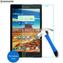 С уровнем твердости 9H закаленное Стекло для lenovo Tab S8 S8-50 S8-50L S8-50F S8-50LC 8 дюймов для предотвращения царапин планшетный ПК ЖК-дисплей Экран протектор JONSNOW