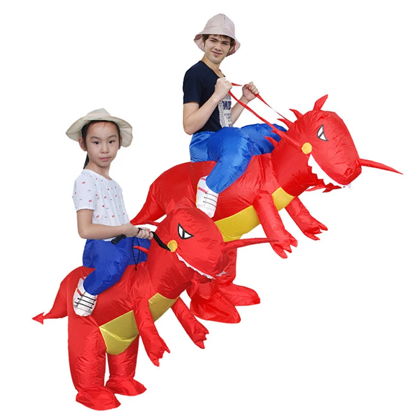 funny kids mens t rex inflatable adult dinosaur costume dinosaur dino