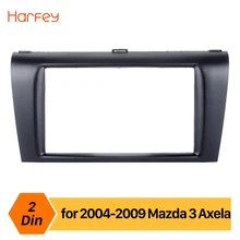 Harfey Car font b Radio b font Fascia Panel For Mazda 3 Axela 2DIN Trim Installation