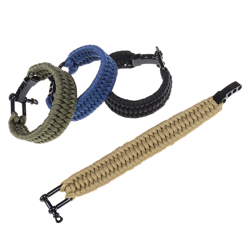 الطوارئ بقاء مضفر الانقاذ مظلة حبل في الهواء الطلق أساور المظلة الحبل Paracord في الهواء الطلق التخييم المشي لمسافات طويلة الطوارئ بقاء مضفر الانقاذ مظلة حبل في الهواء الطلق أساور المظلة الحبل Paracord في الهواء الطلق التخييم المشي لمسافات طويلة