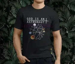 Новый Бог астронавт пост рок инструс для мужчин tal футболка Homme забавные