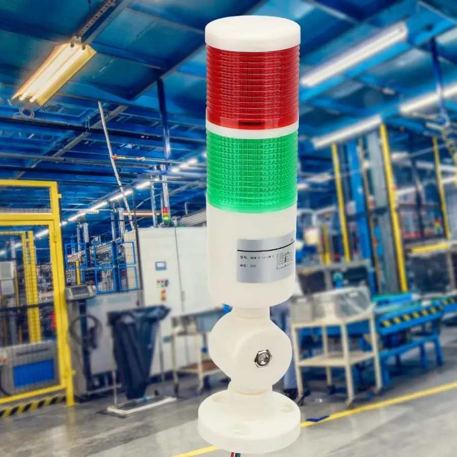 

Red /Green CNC Machine Warning Light LED Indicator Light Alarm Signal Light 24VDC Signal Lamp zwaailamp