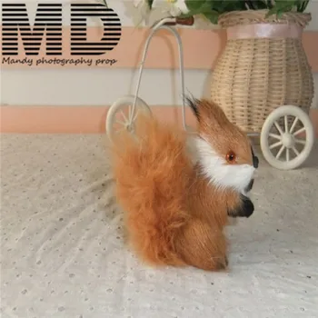 

Squirrel doll,Realistic Needle Felt squirrel,Wool Knitting squirrel felt squirrel doll,newborn photography backdrop squirre doll