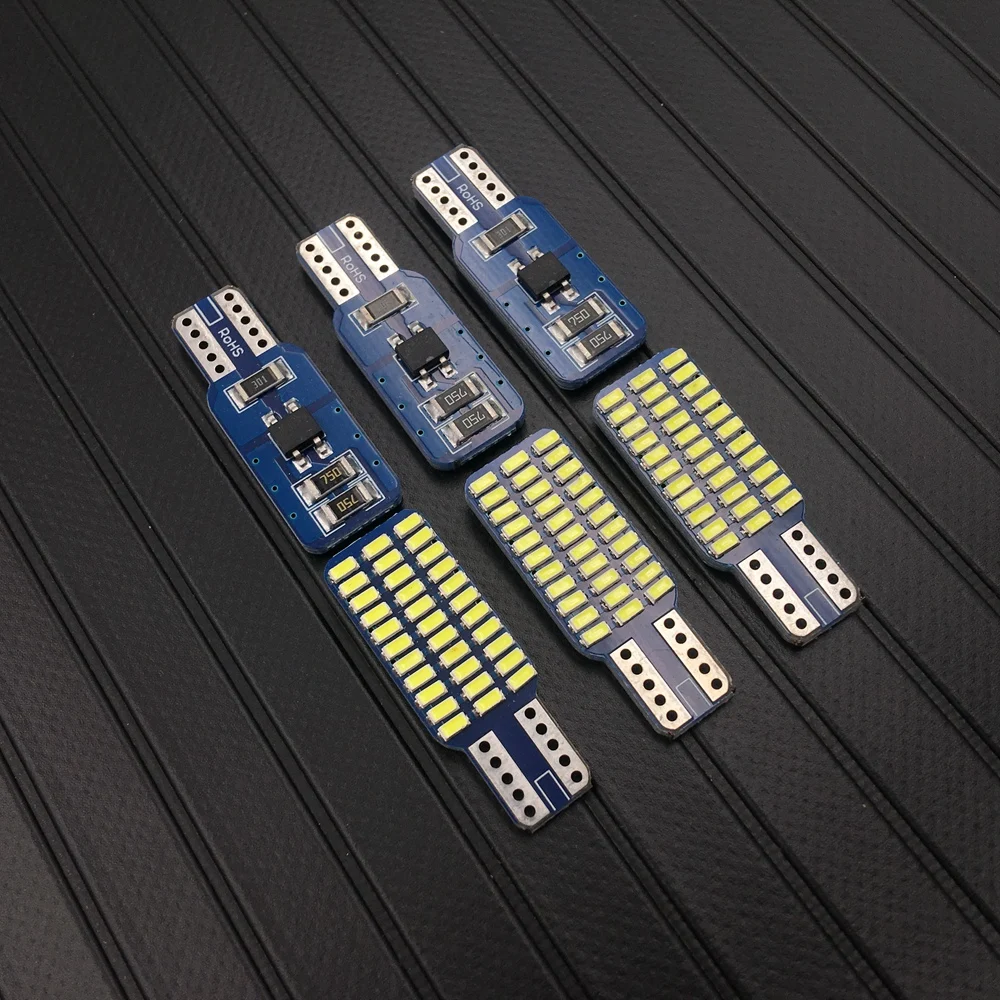 6 шт. T10 Canbus 33 SMD 3014 белый холодный синий теплый светодиодный светильник для W5W 194 168