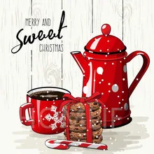 5d diy алмазная живопись на заказ закуска для кофе-брейка lightpad бриллиантовый рисунок Рождество карты полный квадрат/rond kerstkaarten eigen foto