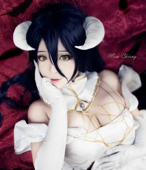 Overlord Albedo Косплей hairwear 100 см