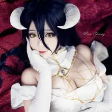 Overlord Albedo Косплей hairwear 100 см