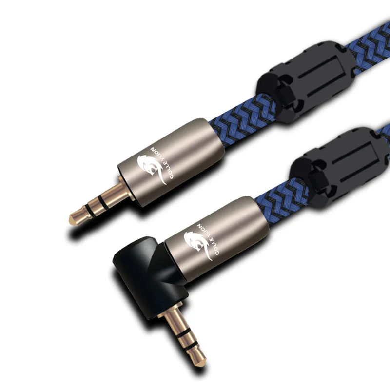 High Premium 3 5mm to 3 5mm Male Extension Auxiliary AUX Cable For Car Speaker Headphone iPhone Smartphone Audio Cable 1m 2m 3m