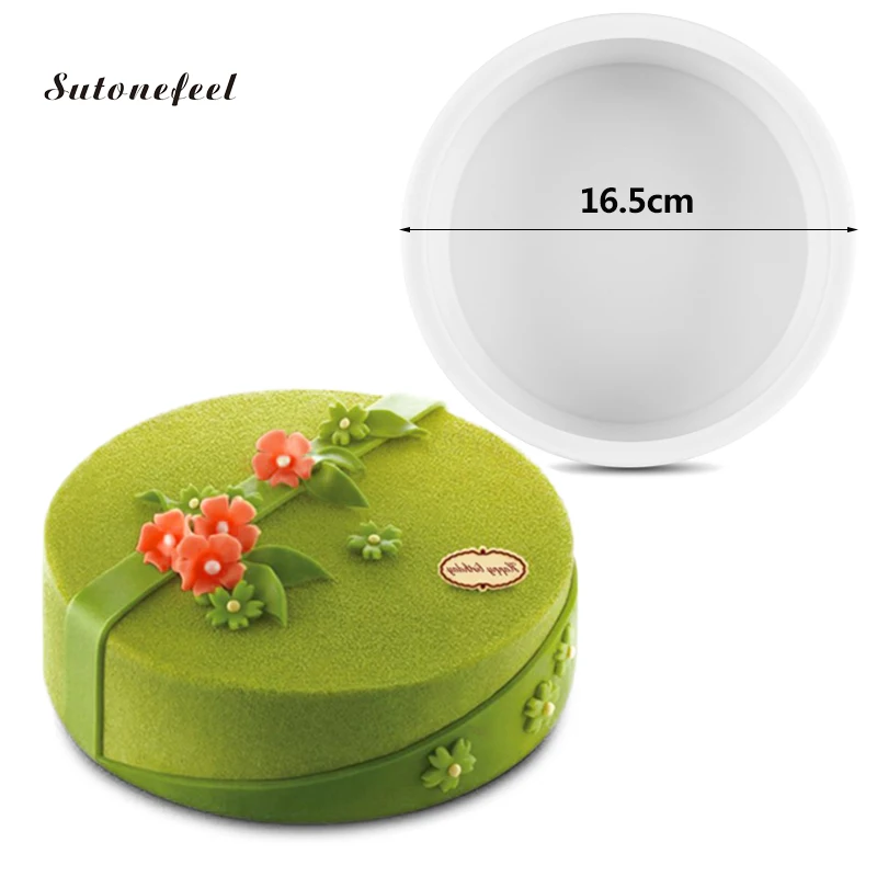 

Round Shape Cake Mold Food Grade Silicone Mousse Baking Form Mold Cake Dessert Baking Pan Cake Decoration Tool