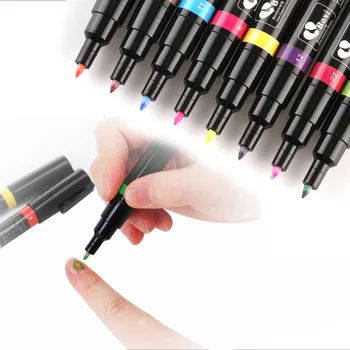 

24 Colors Nail Art Pen Painting Design Tool Drawing for UV Gel Polish Manicure
