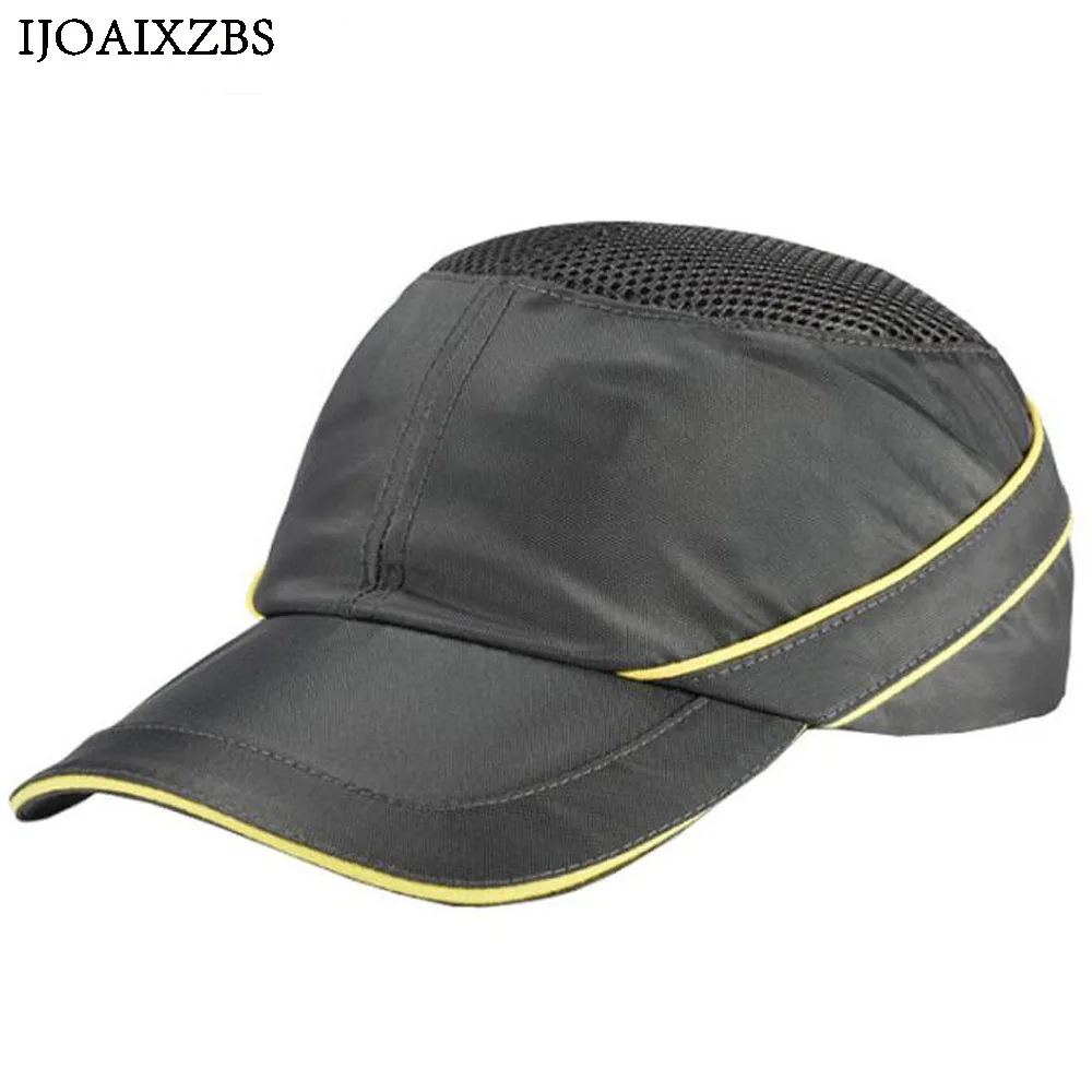 baratas Esbarrar Cap Trabalho Capacete de Segurança Capacetes de Segurança Respirável Anti impacto Leve Moda Protetor Solar Ocasional Chapéu de Proteção