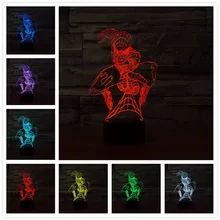 Usb Led 3d Lamppower банк Abajur ночной Светильник Star Master 3d лампа Ночной светильник s Настольный светильник Ночной светильник для детей