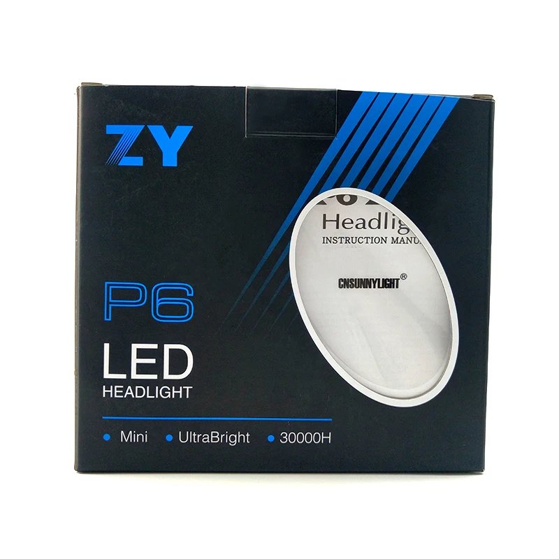packing for P9 LED car headlight