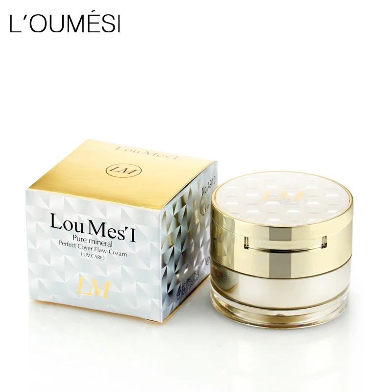 Loumesi concealer cream Base Make up conver primer Concealer crea, Perfect Cover 20g Makeup Cosmetic Foundation