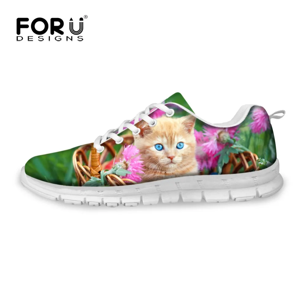 Dentelle Femmes Loisirs Forudesigns ca5033aq Femme Casual Dames Ca5031aq Mignon Chaussures c0625aq Mujer Pour Motif up ca5034aq 3d Animal Mode Appartements Chat ca5121aq Plates ca5032aq Lumière ca5161aq vfPwvq6r