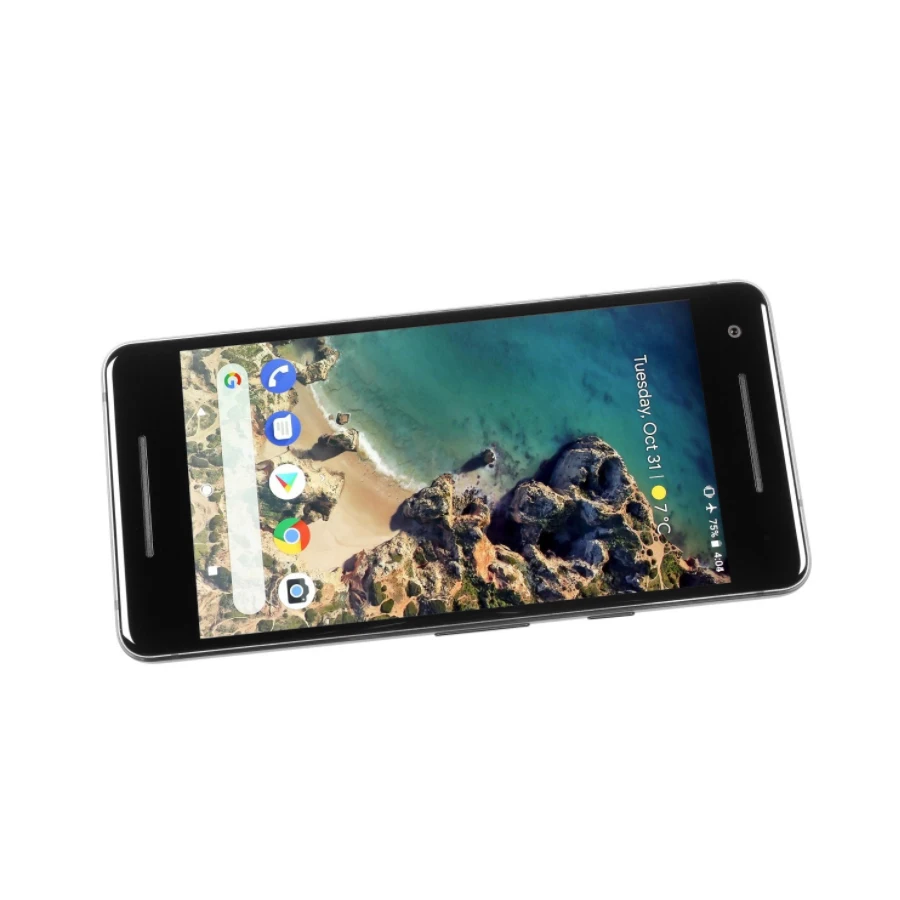 Абсолютно мобильный телефон Google Pixel 2, 4G, LTE, 5,0 дюймов, 1920x1080, 4 Гб ОЗУ, 64 ГБ/128 Гб ПЗУ, OctaCore Snapdragon 835, Android NFC