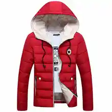 Miano куртка молодой человек утолщение короткая заметка музыку гарнитура студент с капюшоном Хлопок Теплый спереди зимняя куртка мужской