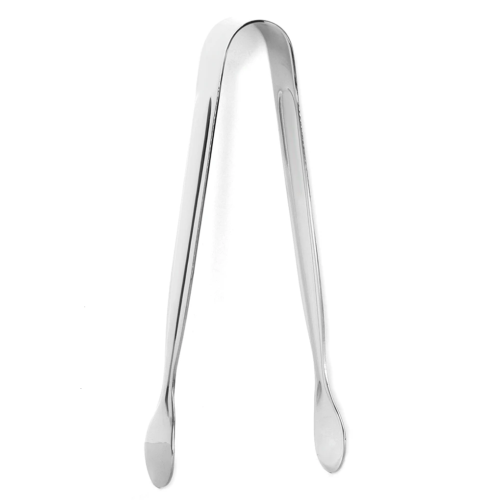 4.7'' Stainless Steel Sugar Buffet Party Catering Serving Tongs Food Clip Kitchen